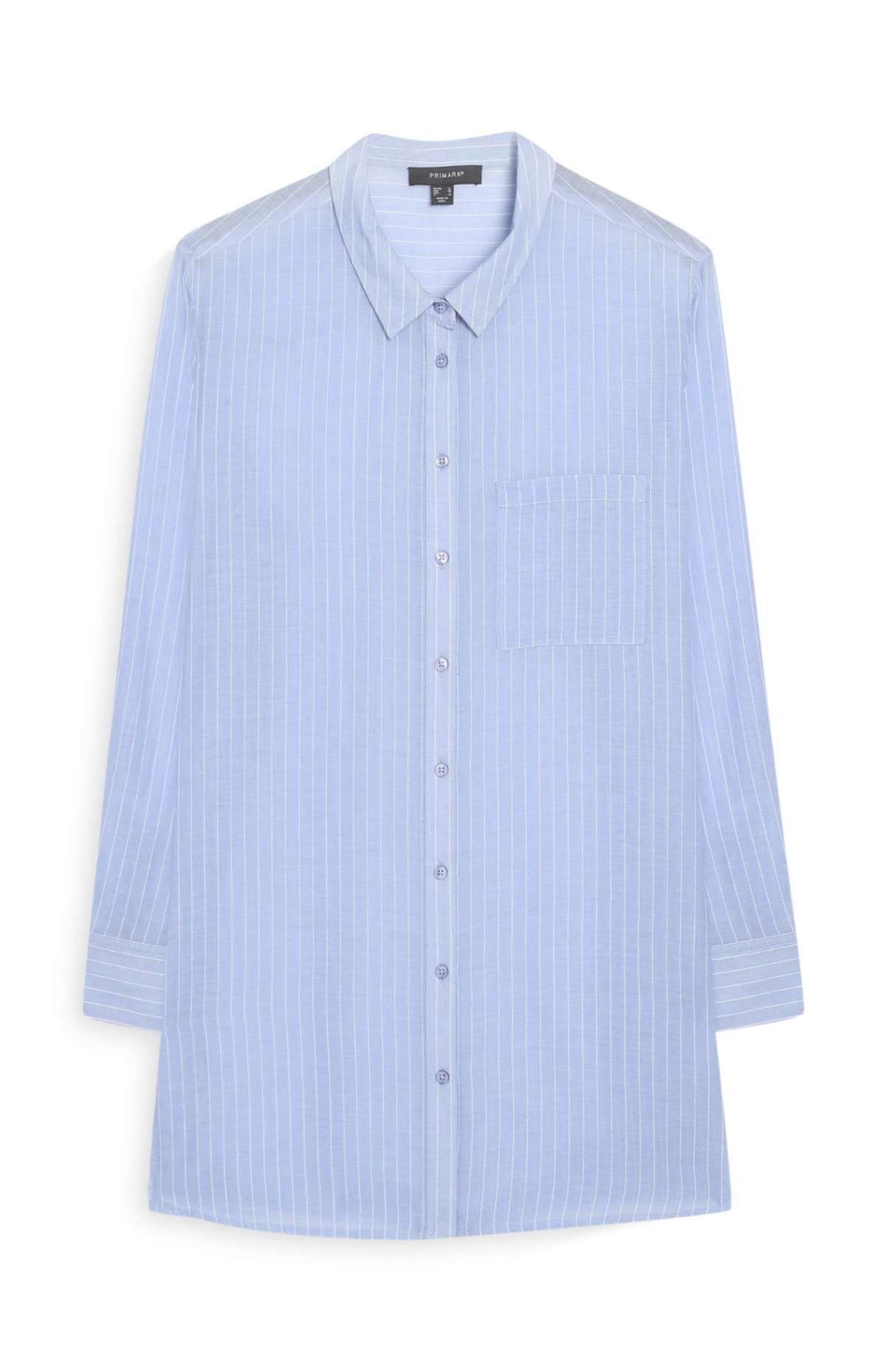 Camicia a righe Primark oversize a 13 euro