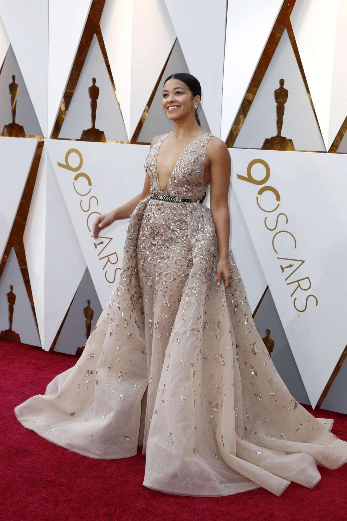 Gina Rodriguez in Zuhair Murad Couture