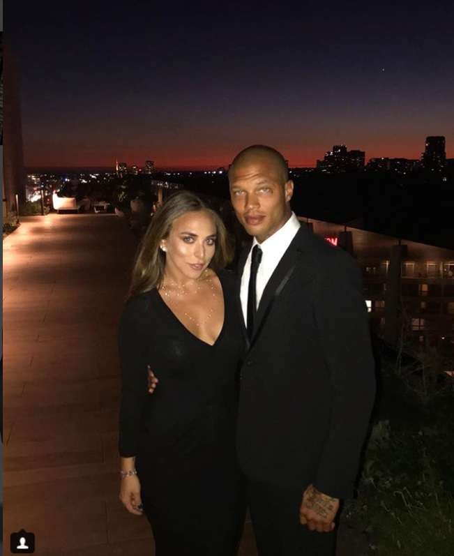 Jeremy Meeks e Chloe Green in versione elegante