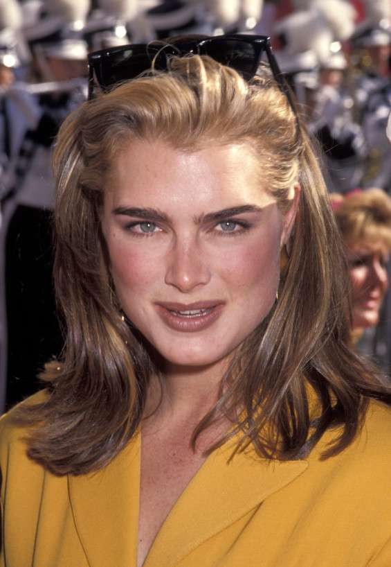 Le sopracciglia folte di Brooke Shields