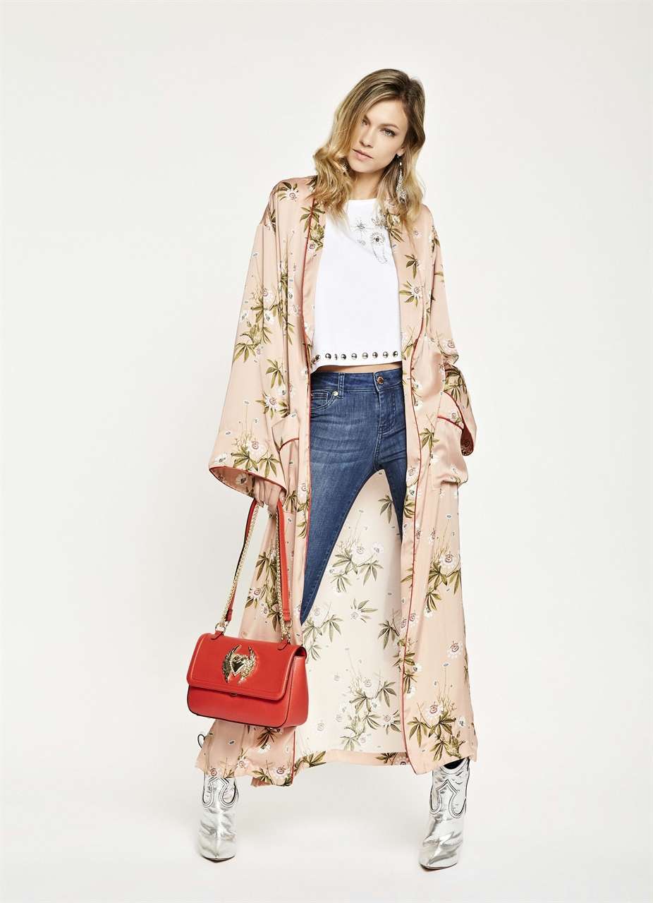 Spolverino kimono a fiori Denny Rose a 159,50 euro