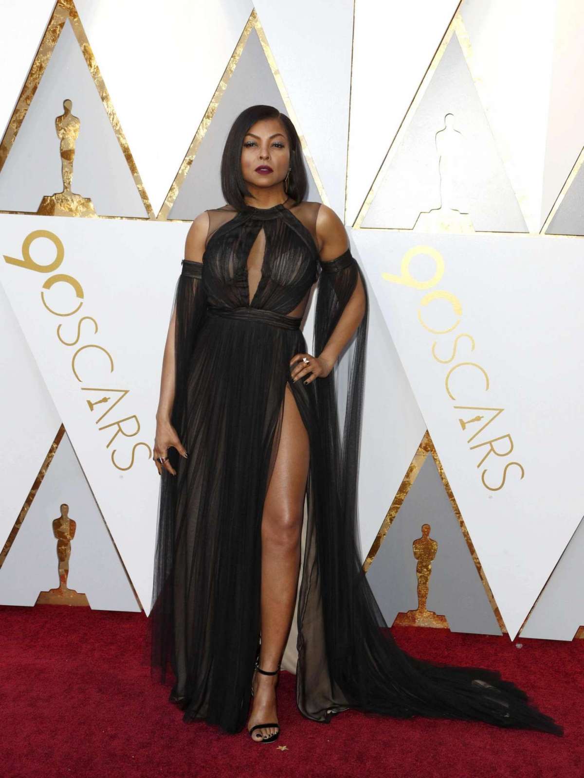 Taraji. P Henson in Vera Wang