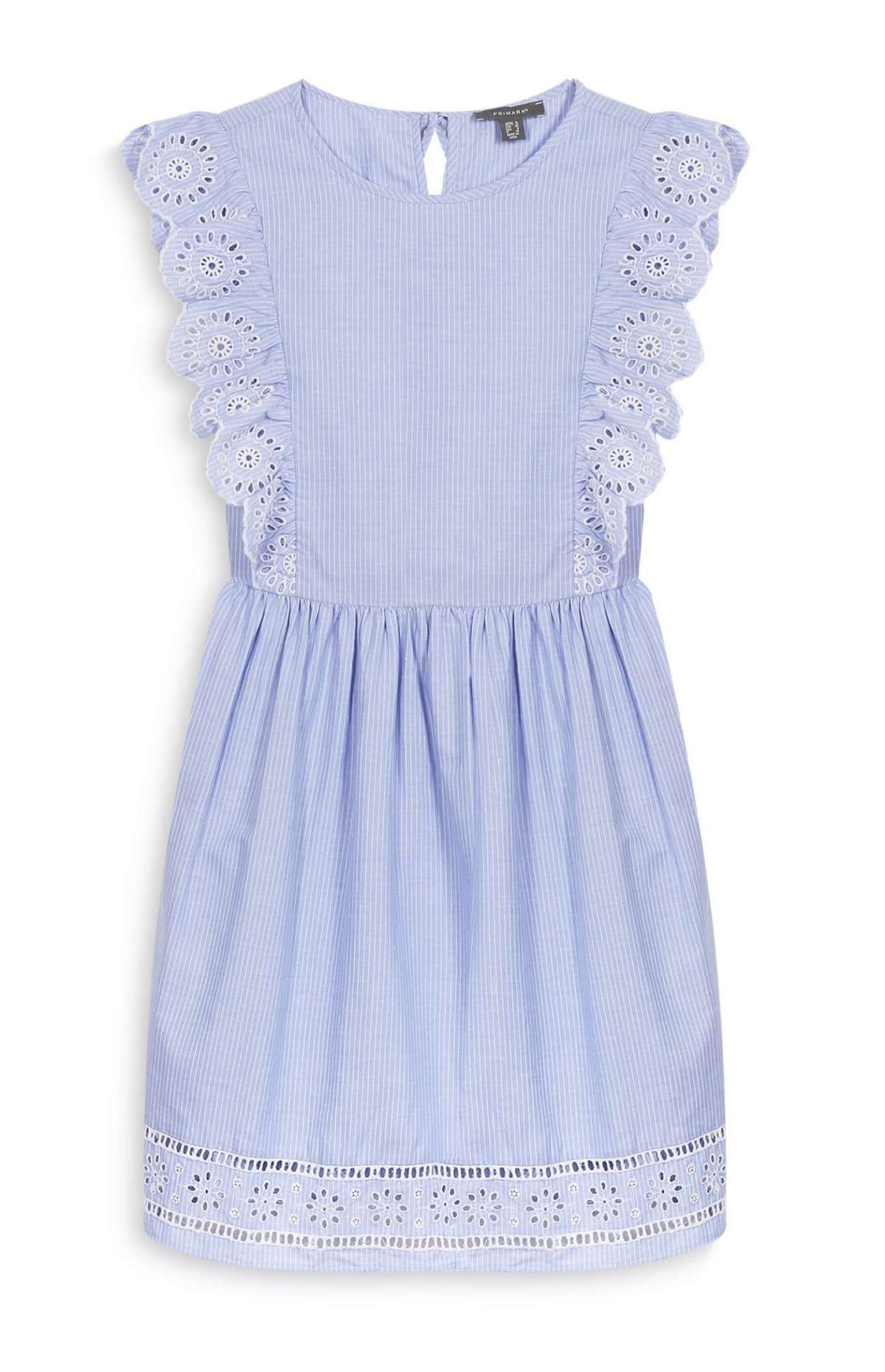 Vestito Primark corto e ricamato a 16 euro