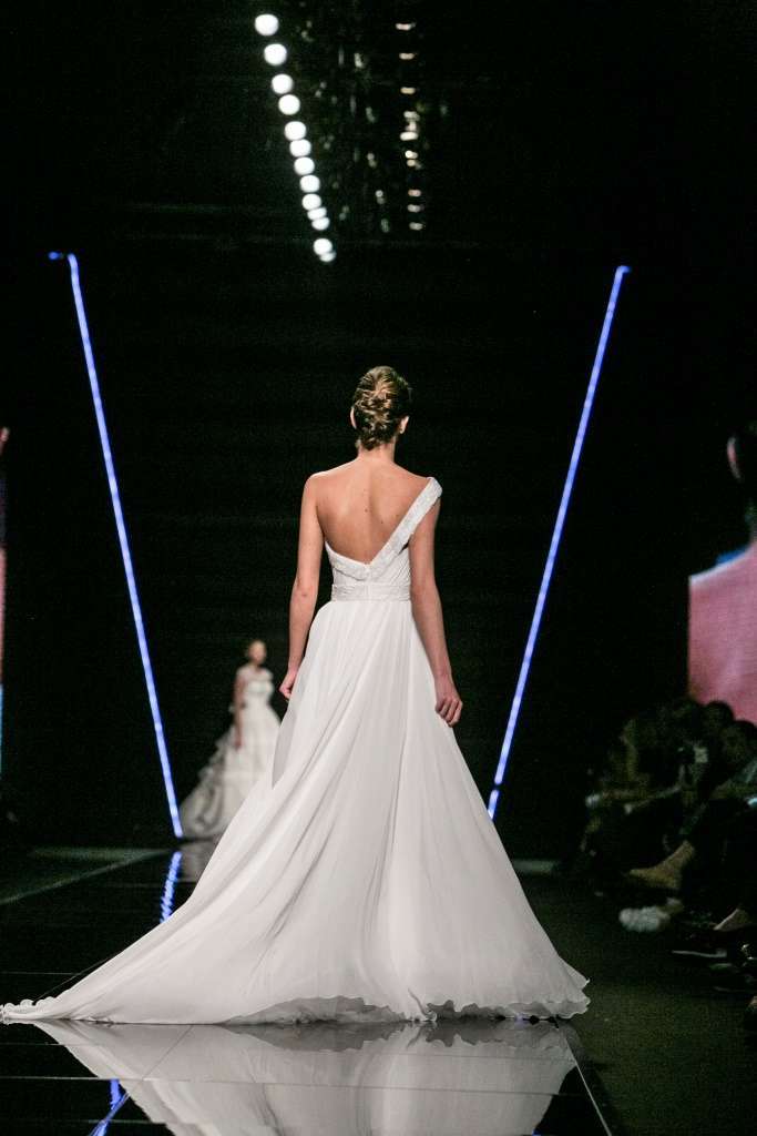 Abito da sposa a trapezio