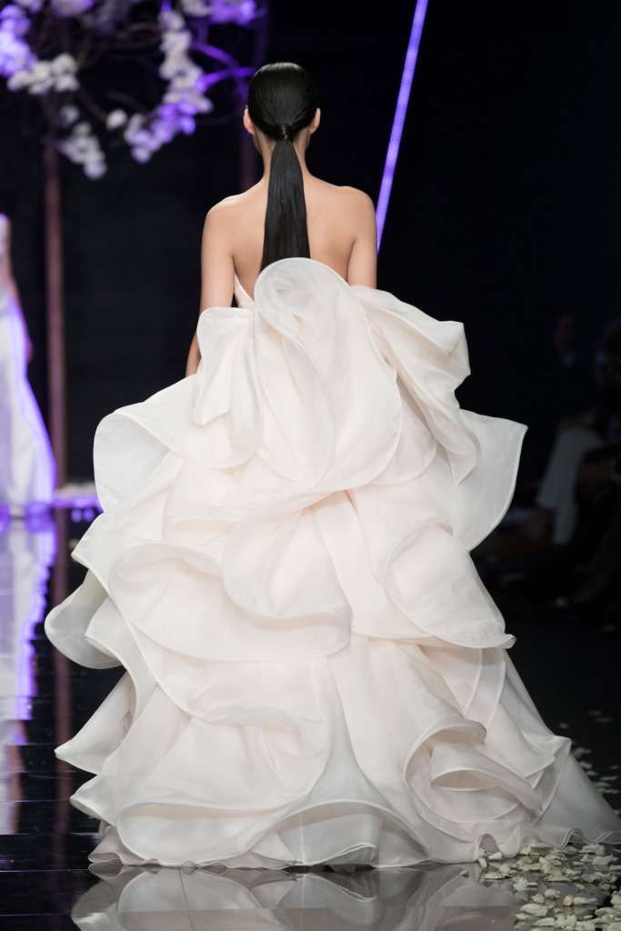 Abito da sposa cipria Antonio Riva