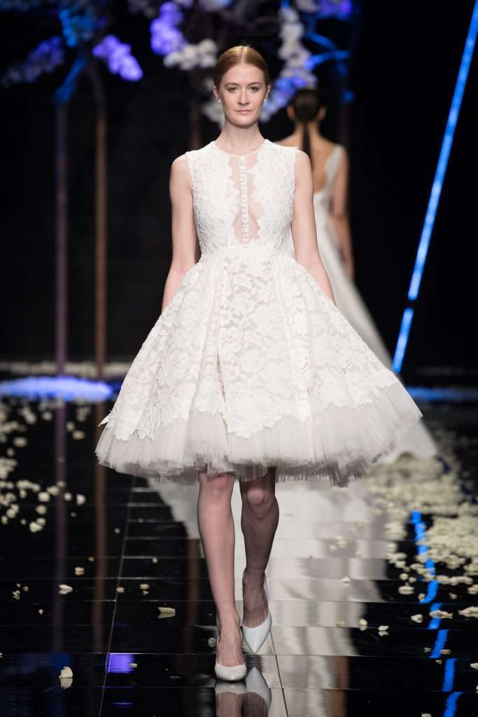 Abito da sposa corto Antonio Riva