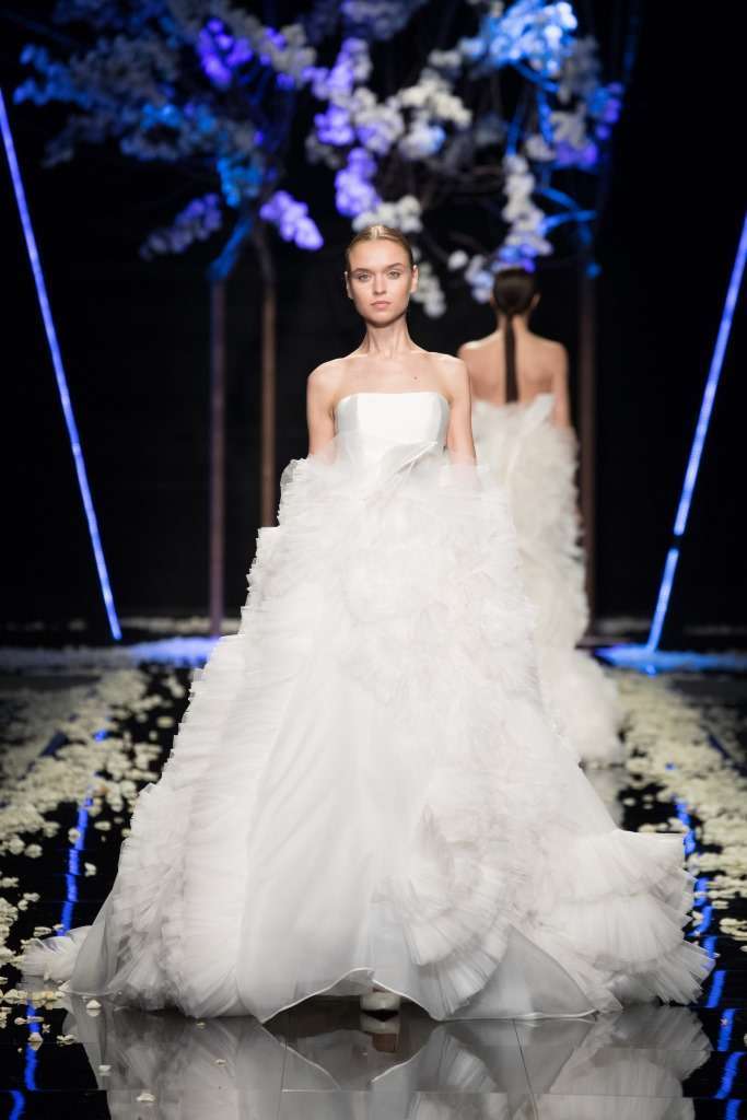 Abito da sposa in tulle