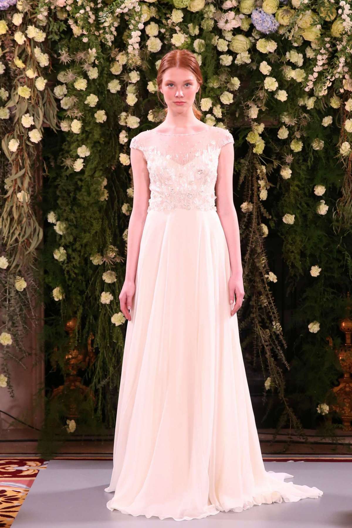 Abito da sposa Jenny Packham a trapezio