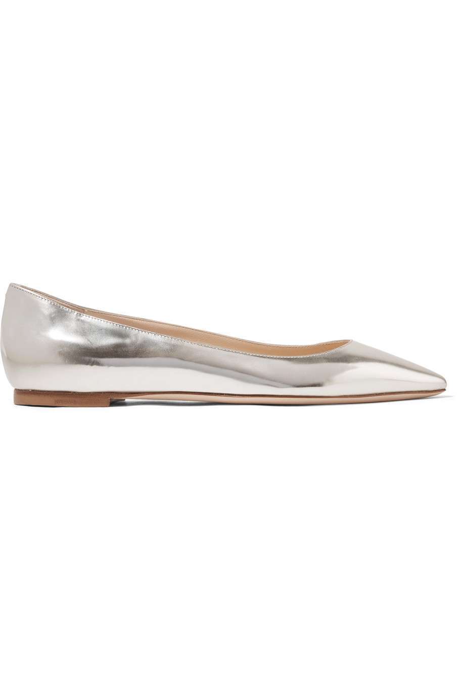 Ballerine eleganti da cerimonia argento Jimmy Choo