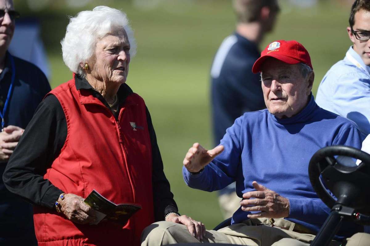 Barbara Bush alla Golf Ryder Cup