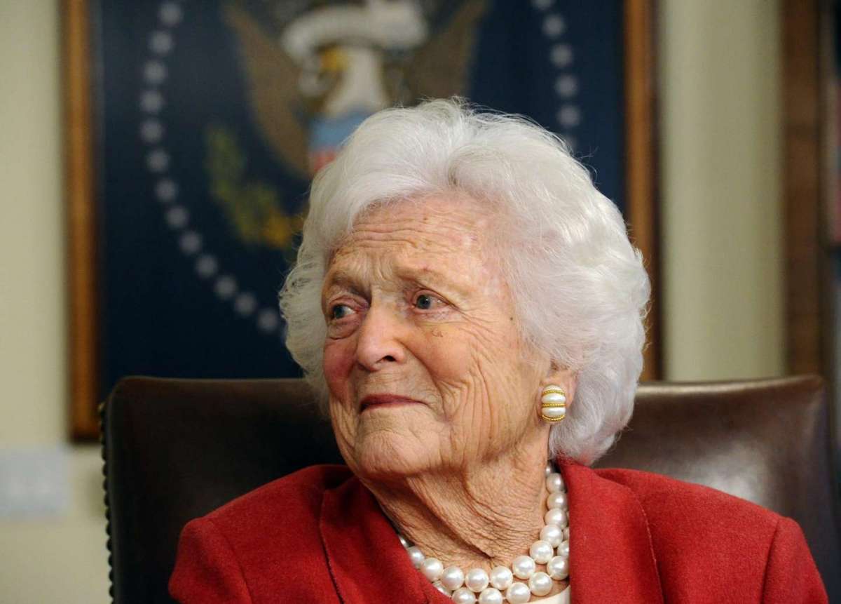 Barbara Bush, il coraggio di essere in prima linea