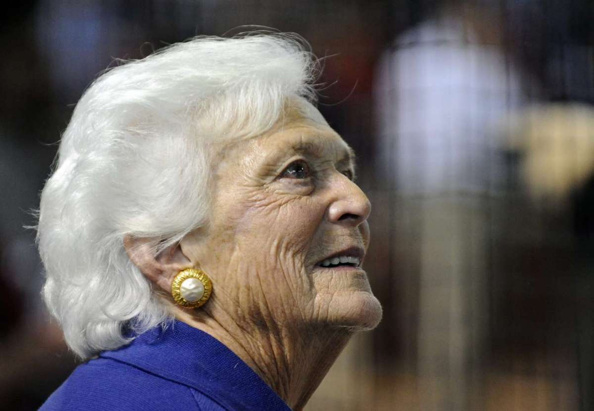 Barbara Bush, lo sguardo di un'epoca