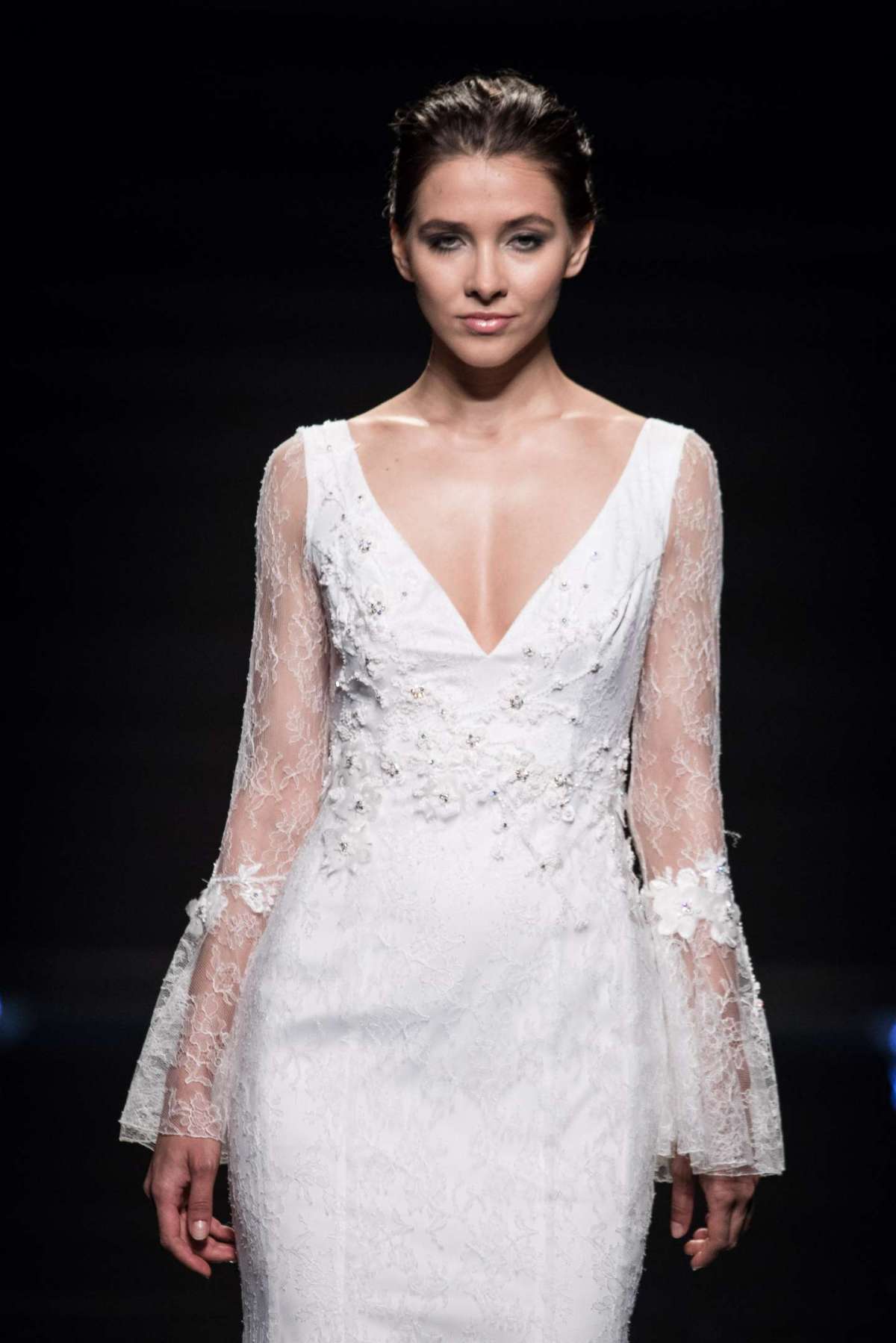 Blumarine, abito da sposa a colonna