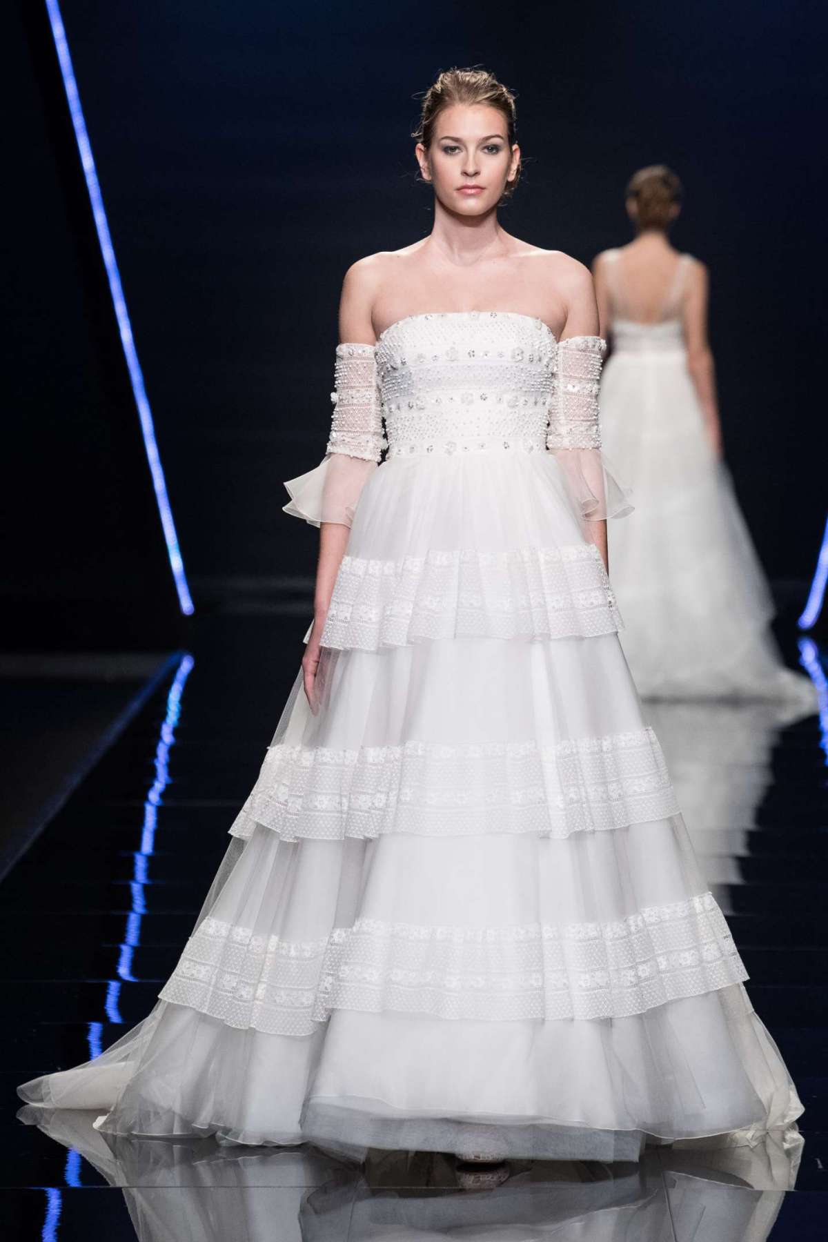 Blumarine, abito da sposa a trapezio