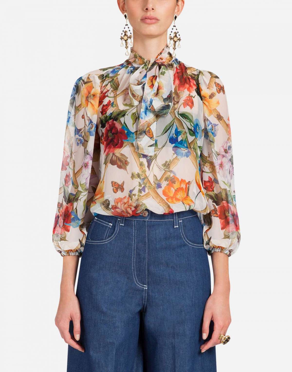 Camicia a fiori Dolce & Gabbana