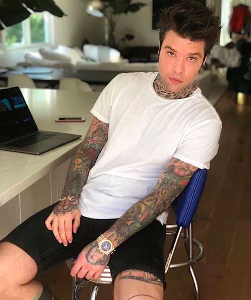 Fedez in cucina