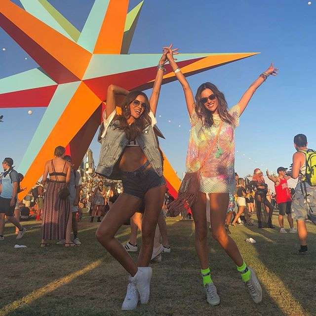 Izabel Goulart e Alessandra Ambrosio