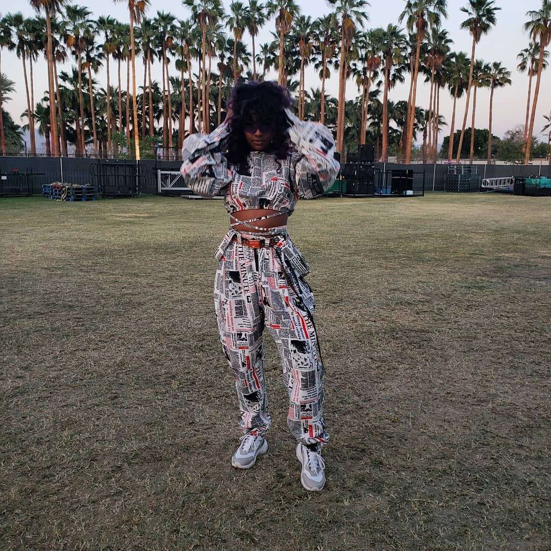 Justine Skye a Coachella