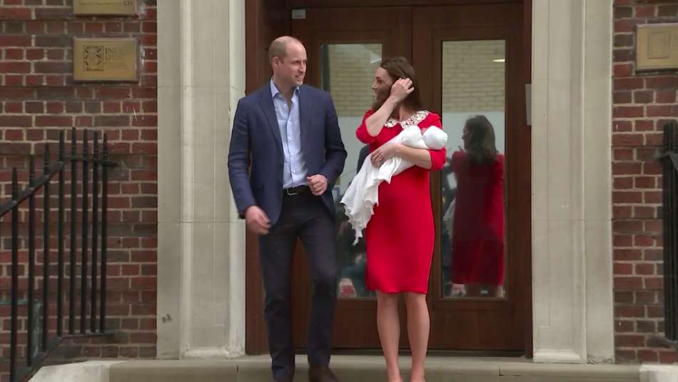 Kate e William con il terzogenito