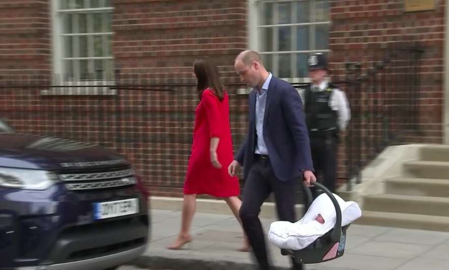 Kate e William tornano a casa