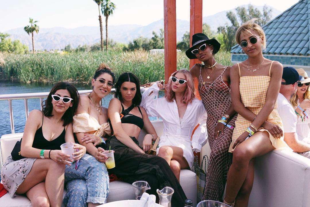 Kendall Jenner a Coachella