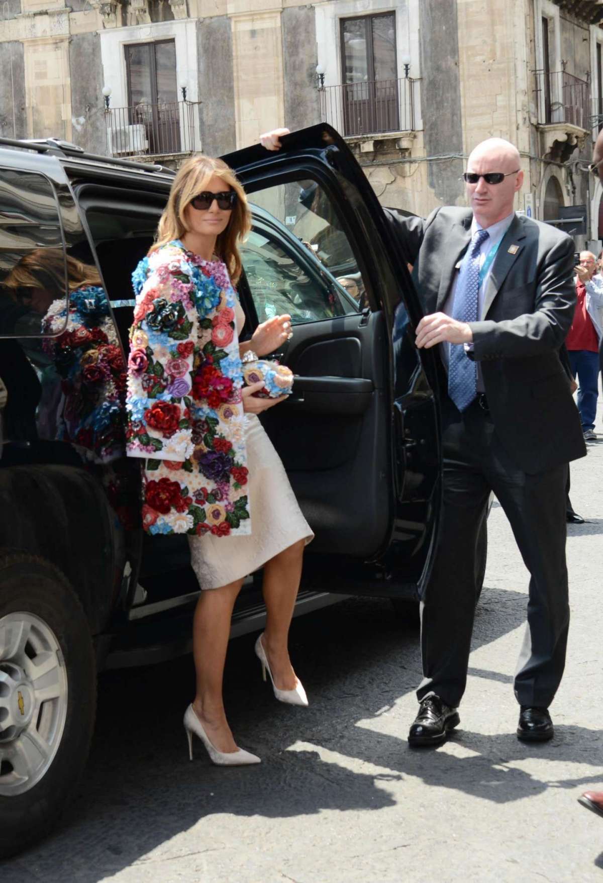 Melania Trump a Taormina