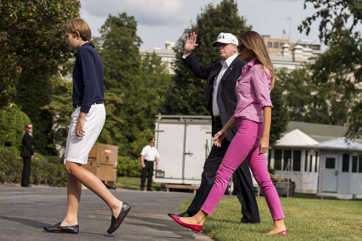 Melania Trump in total pink