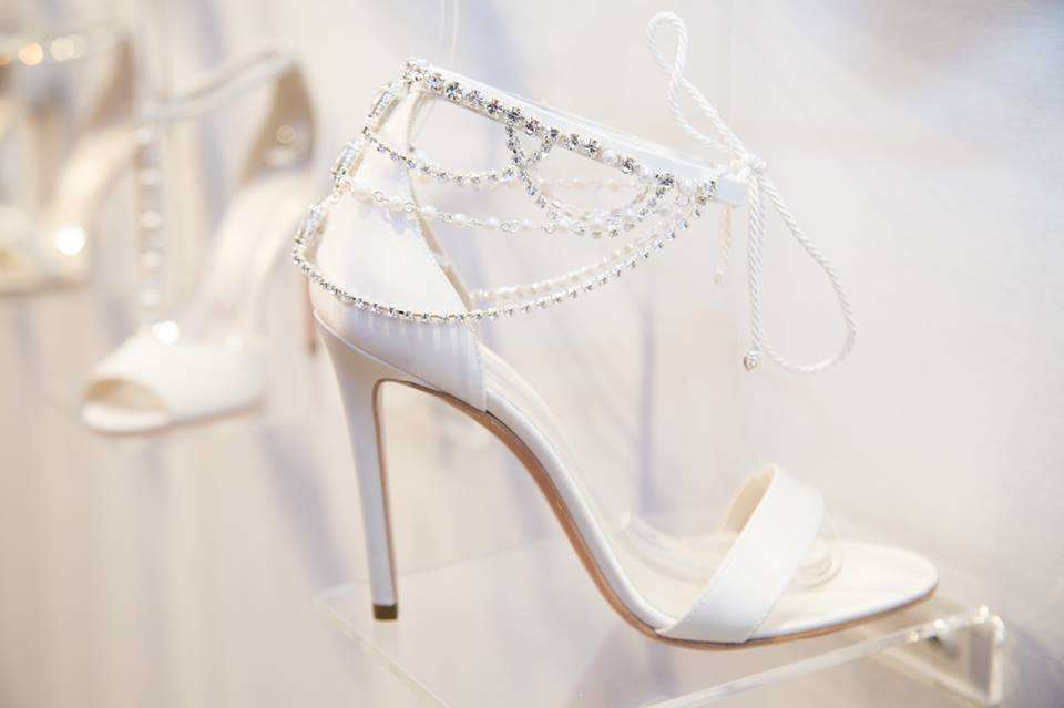 Sandali gioiello da sposa Alessandra Rinaudo