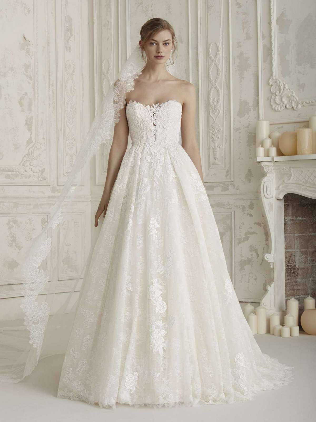 Vestito da sposa da principessa