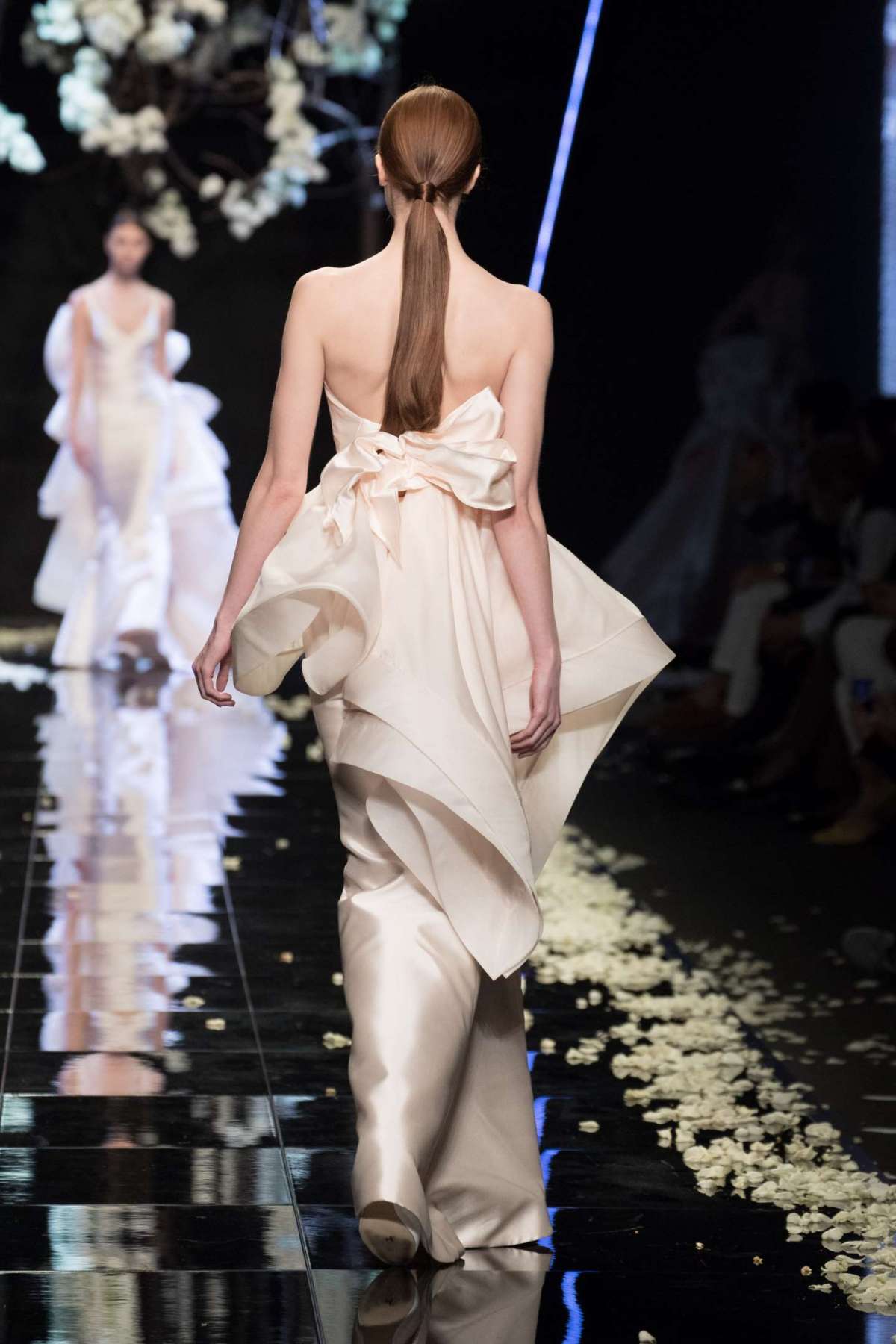 Vestito da sposa rosa cipria Antonio Riva