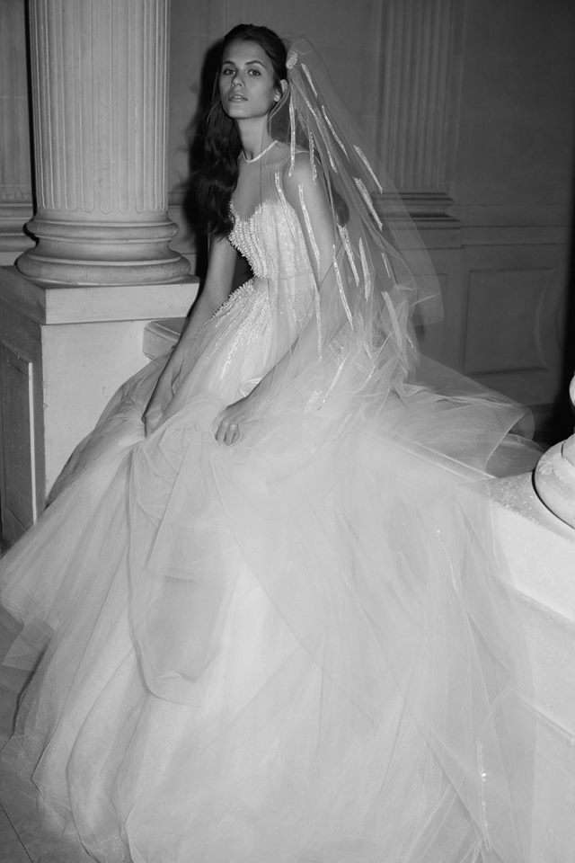 Abito da sposa da principessa in tulle