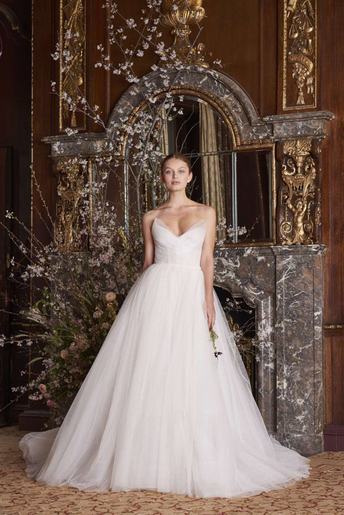 Abito da sposa da principessa Monique Lhuillier