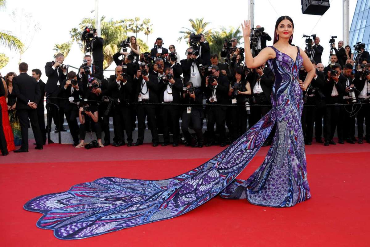 Aishwarya Rai in Michael Cinco Couture