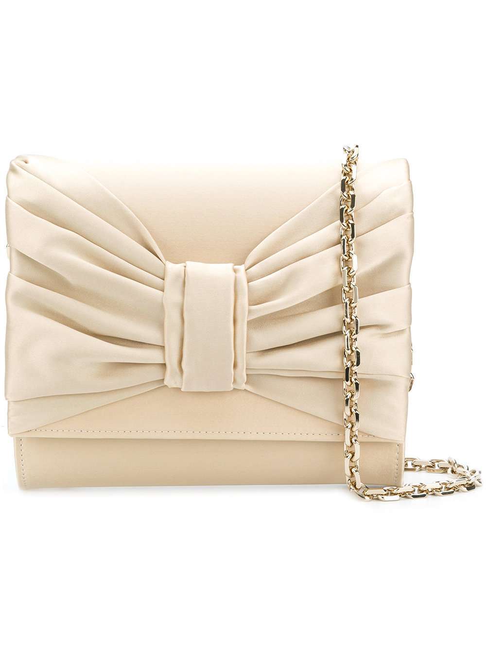 Borsa da cerimonia beige Casadei