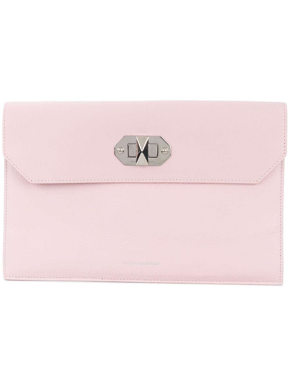 Borsa da cerimonia rosa Alexander McQueen