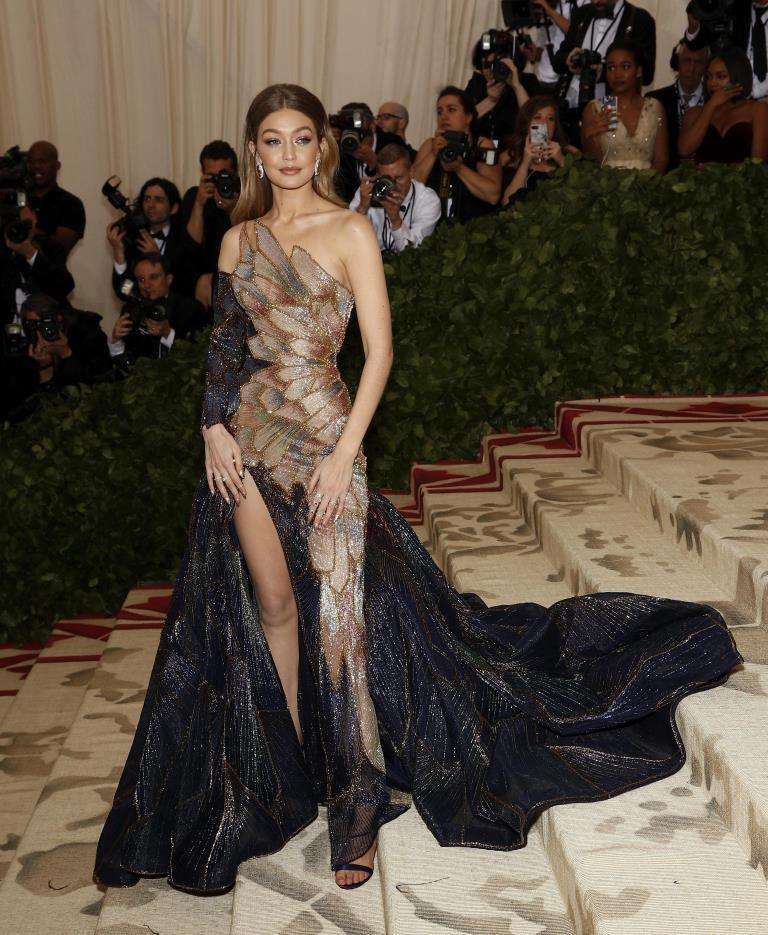 Gigi Hadid in Atelier Versace