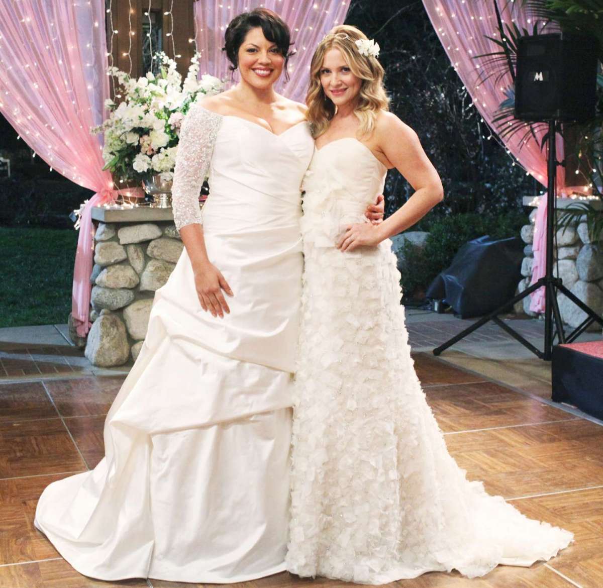Gli abiti da sposa di Callie e Arizona in Grey's Anatomy