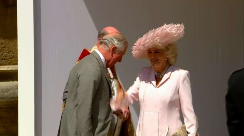 Il principe Carlo e sua moglie Camilla