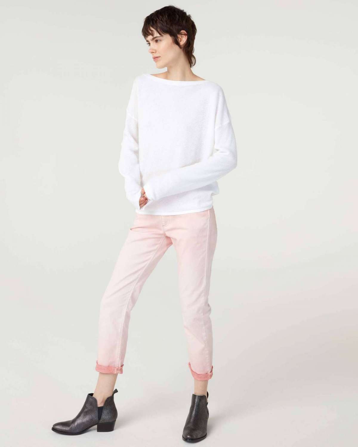 Jeans rosa Sisley a 59 euro