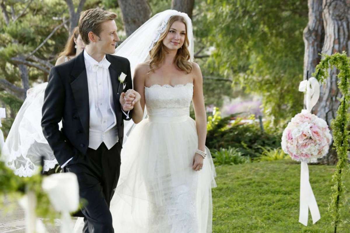 L'abito da sposa di  Emily Thorne in Revenge