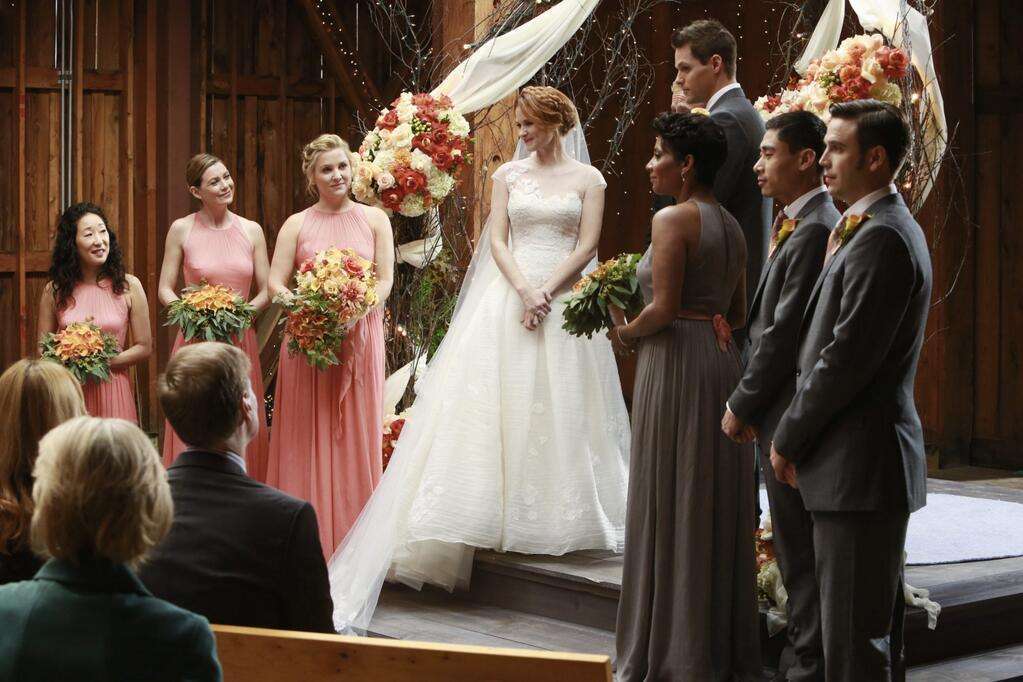 L'abito da sposa di April Kepner in Grey's Anatomy