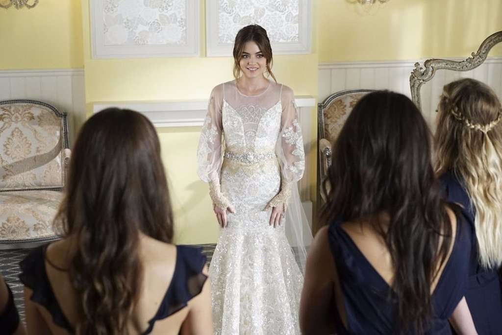 L'abito da sposa di Aria in Pretty Little Liars