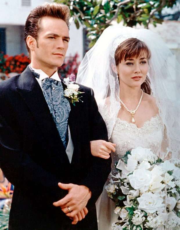 L'abito da sposa di Brenda in Beverly Hills 90210