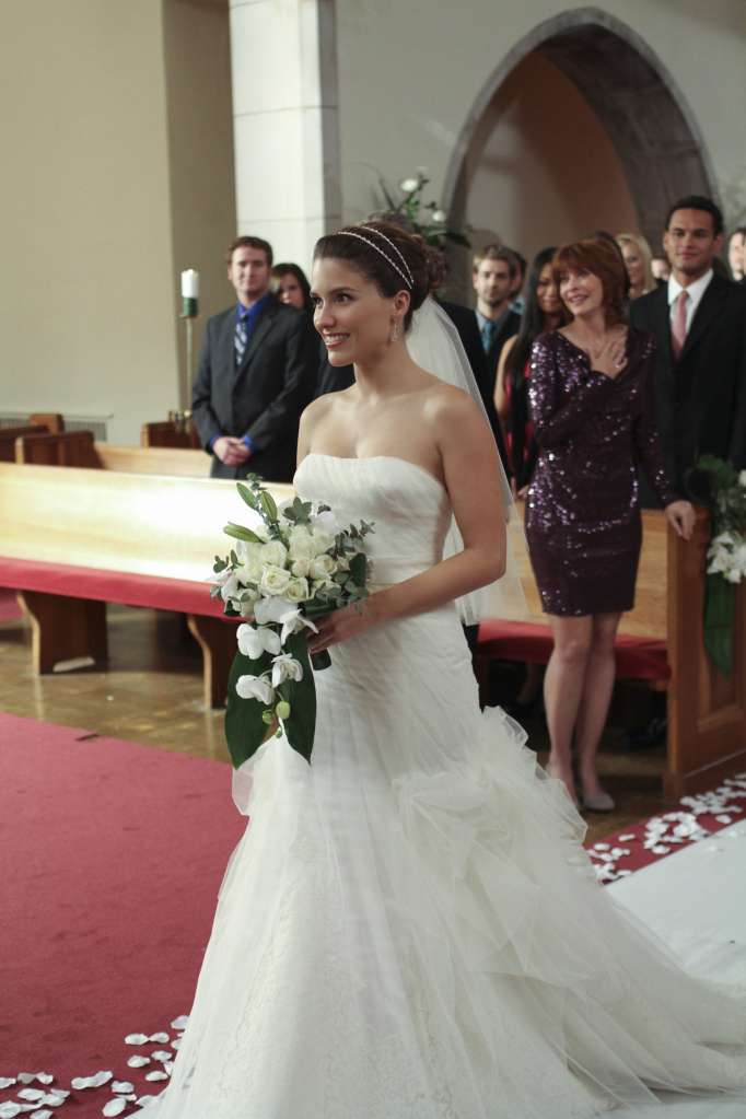 L'abito da sposa di Brooke Davis in One Tree Hill