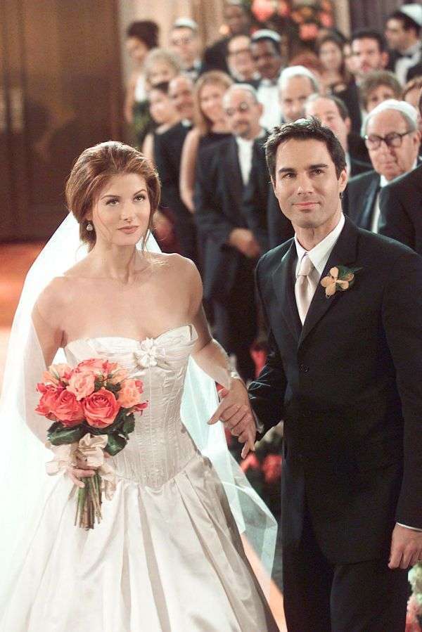 L'abito da sposa di Grace in Will & Grace