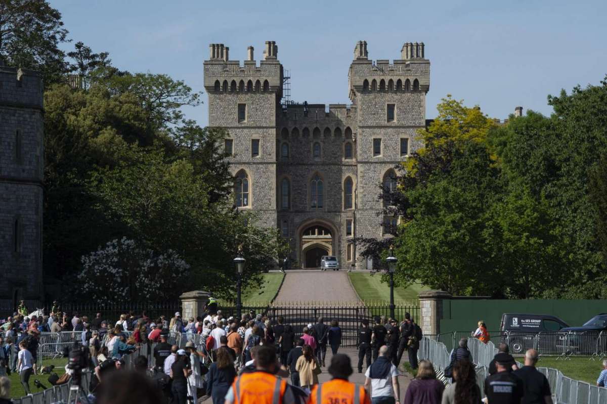 L'ingresso del castello di Windsor