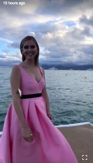 La Ferragni a Cannes