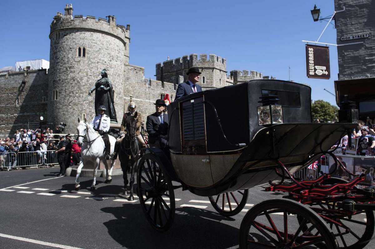 Le carrozze e i cavalli per il royal wedding