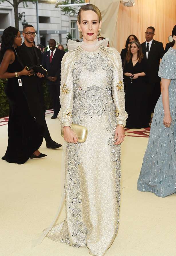 Sarah Paulson in Prada