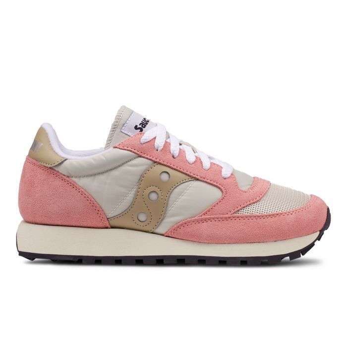 Sneakers Saucony rosa e beige